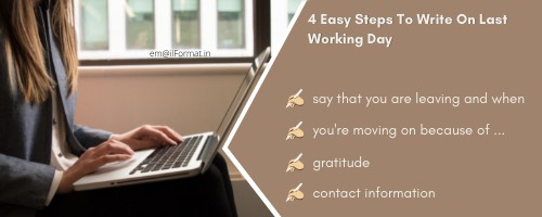 4 easy steps to write goodbye email on your last working day to colleagues