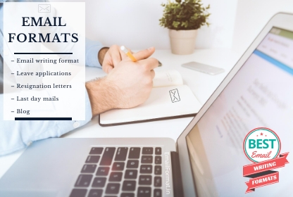 email format, email writing format, what is email format?