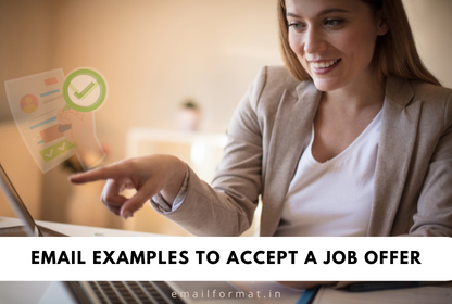 How to Accept a Job Offer, sample email to accept a job offer