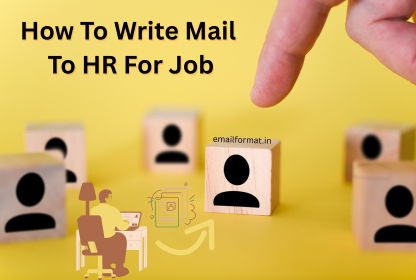 How To Write Mail To HR For Job